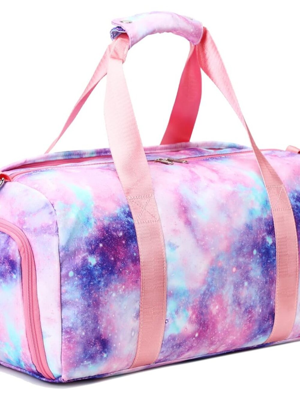Gym Duffle Bag for Girls, Gymnastics Sports Bag for Teens Women Small Overnight